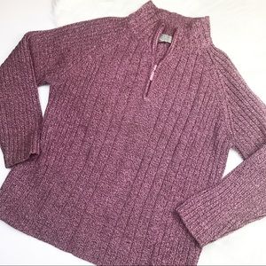 Macy's Carolyn Taylor Pullover Half-zip Sweater.